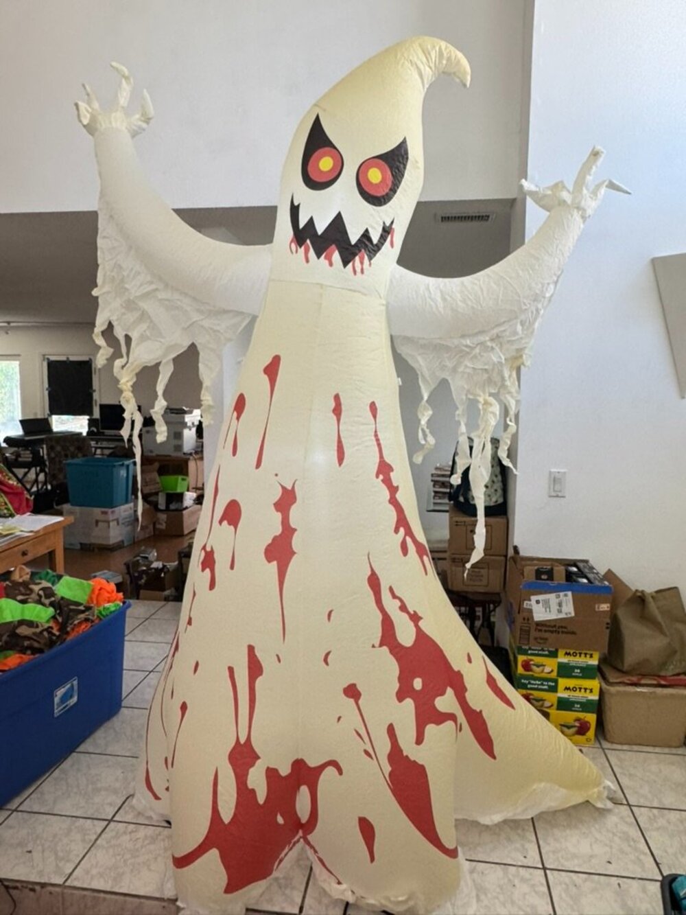 8.2ft GOOSH Halloween Inflatable Bloody Ghost